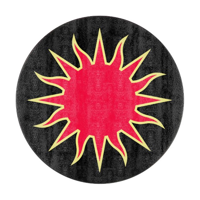 Tabla De Cortar Soleil Sun Sonne Sole (Anverso)