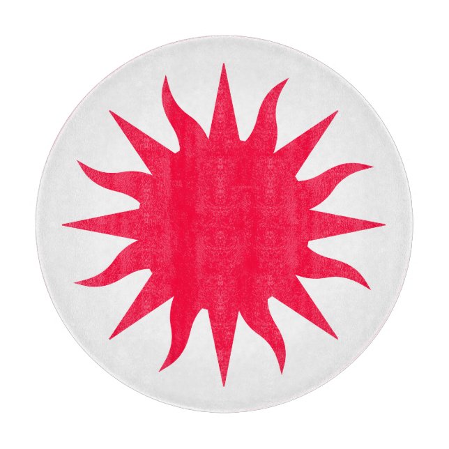 Tabla De Cortar Soleil Sun Sonne Sole (Anverso)