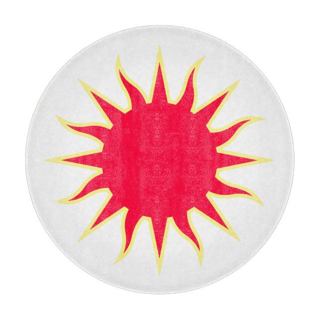 Tabla De Cortar Soleil Sun Sonne Sole (Anverso)