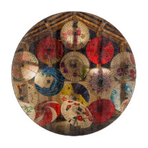 Sombrillas iluminadas