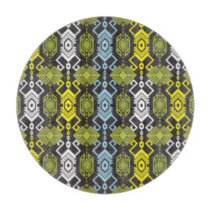 Tabla De Cortar Songket Tenun: Motif indonesio tradicional.