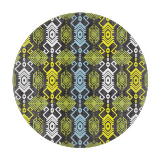 Tabla De Cortar Songket Tenun: Motif indonesio tradicional.