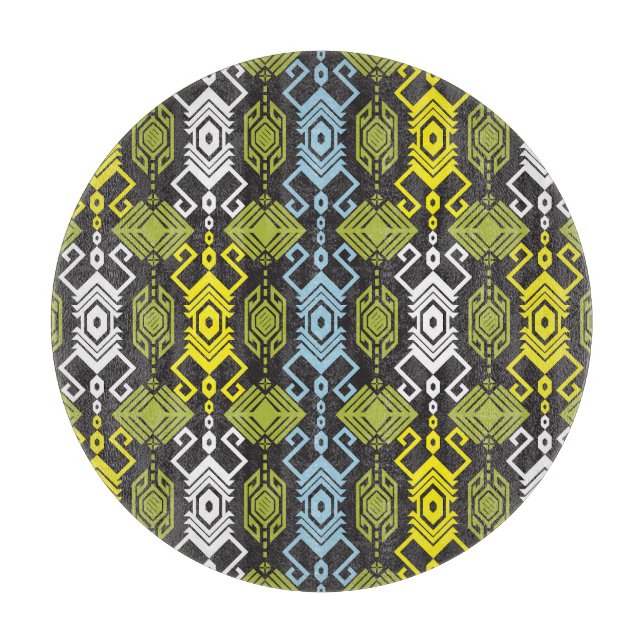 Tabla De Cortar Songket Tenun: Motif indonesio tradicional. (Anverso)