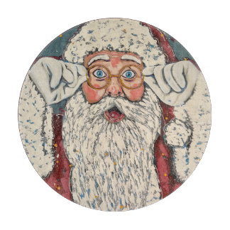 Tabla De Cortar Sorpresa de Santa Claus