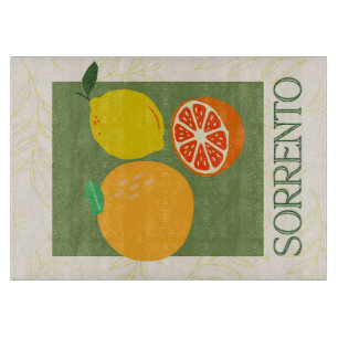 Tabla De Cortar Sorrento Italia Citrus Kitchen Print