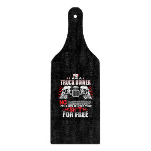 Tabla De Cortar Soy un camionero