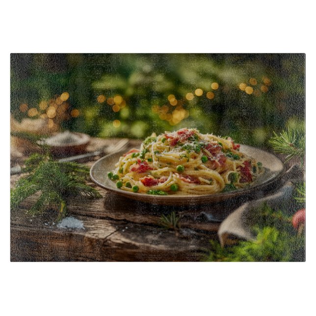 Tabla De Cortar Spaghetti con sardinas y hinojo (Anverso)