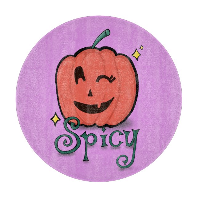 Tabla De Cortar Spicy Pumpkin Spice (Anverso)