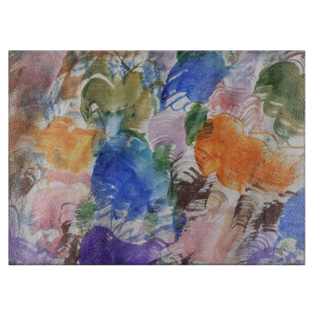 Tabla de cortar Splash de color (Anverso)