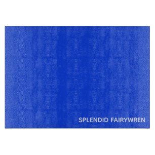 Tabla De Cortar Splendid Fairywren Blue Color Name