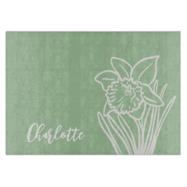 Tabla De Cortar Spring Daffodil