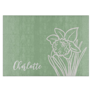 Tabla De Cortar Spring Daffodil