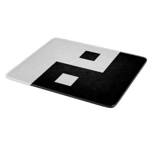Tabla De Cortar Square Yin Yang