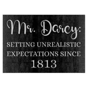 Tabla De Cortar Sr. Darcy: Expectativas Poco Realistas Desde 1813