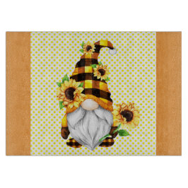 Tabla De Cortar Sr. Sunflower Gnome
