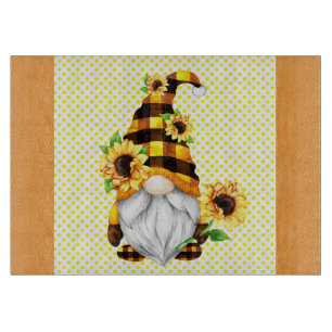 Tabla De Cortar Sr. Sunflower Gnome