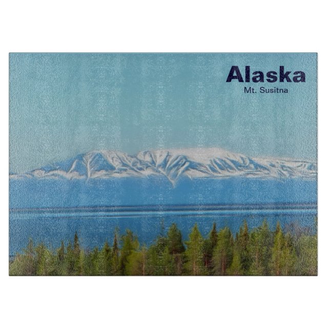Tabla De Cortar Sr. Susitna (Alaska) (Anverso)