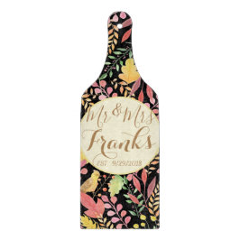 Tabla De Cortar Sr. y Sra. Consejo de Corte de otoño personalizado