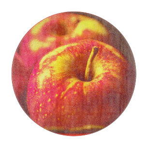 Tabla De Cortar "Stack of Red Apples Fruit" Foto escueta. ¡Hazte c