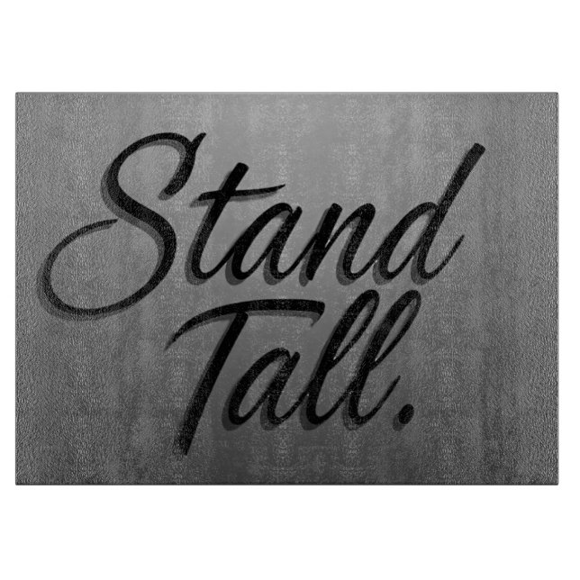 Tabla De Cortar Stand Tall (Anverso)