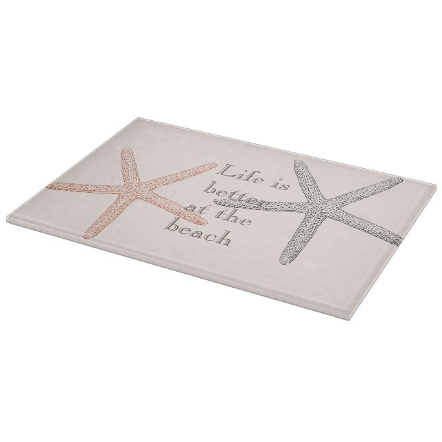 Tabla De Cortar Starfish Beach Blue (Borde)