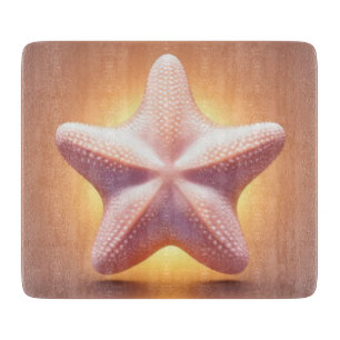 Tabla De Cortar Starfish brillante brillante brillante