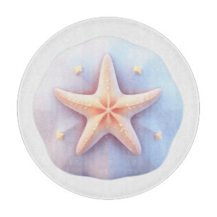 Tabla De Cortar Starfish en una piedra única