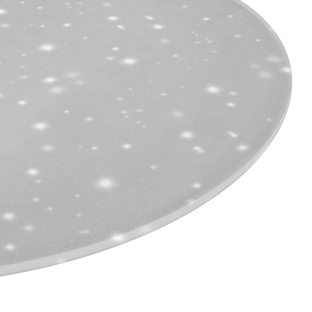 Tabla De Cortar Starlight gris plateado (Borde)