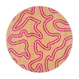 Tabla De Cortar Starry Squiggly Lines