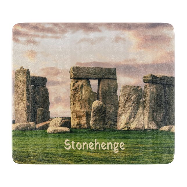 Tabla De Cortar Stonehenge Inglaterra Reino Unido (Anverso)