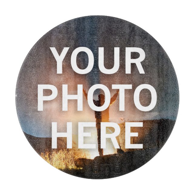 Tabla De Cortar Su foto aquí (Anverso)