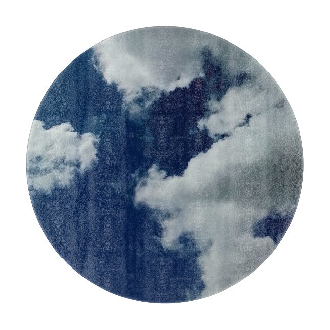 Tabla De Cortar Suavidad con las nubes (Anverso)