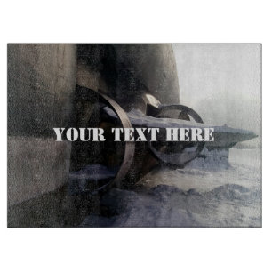 Tabla De Cortar Submarino antiguo