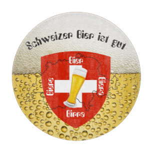 Tabla De Cortar Suiza Suisse Svizzera Switzerland tablón de vidrio