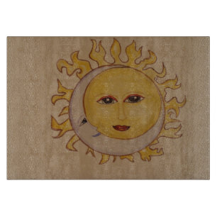 Tabla De Cortar Sun Moon Cutting Board