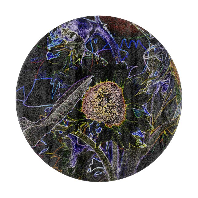 TABLA DE CORTAR SUNFLOWERS (Anverso)