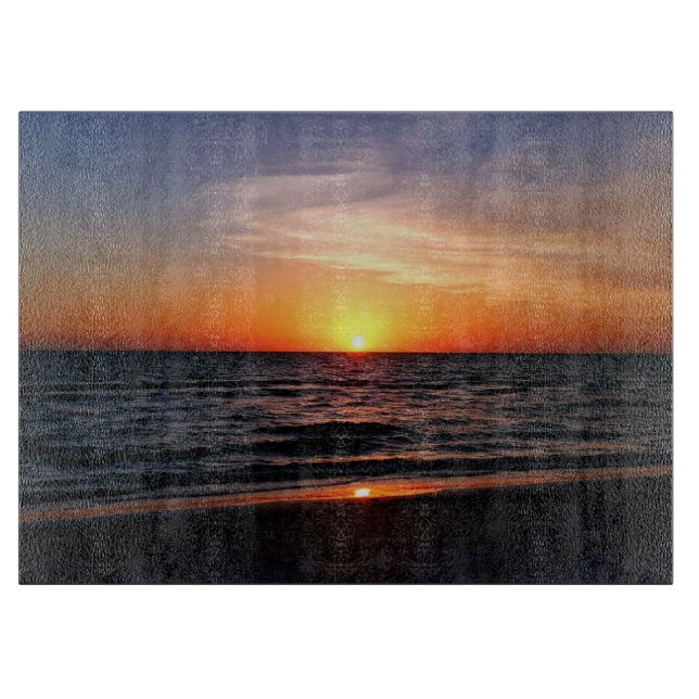 Tabla De Cortar Sunset Clearwater Beach (Anverso)