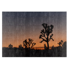 Tabla De Cortar Sunset Joshua Trees