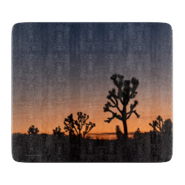Tabla De Cortar Sunset Joshua Trees