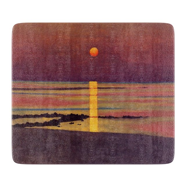 Tabla De Cortar Sunset (por Félix Vallotton) (Anverso)