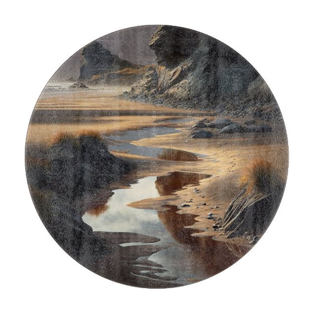 Tabla De Cortar Sunset Shore (Anverso)