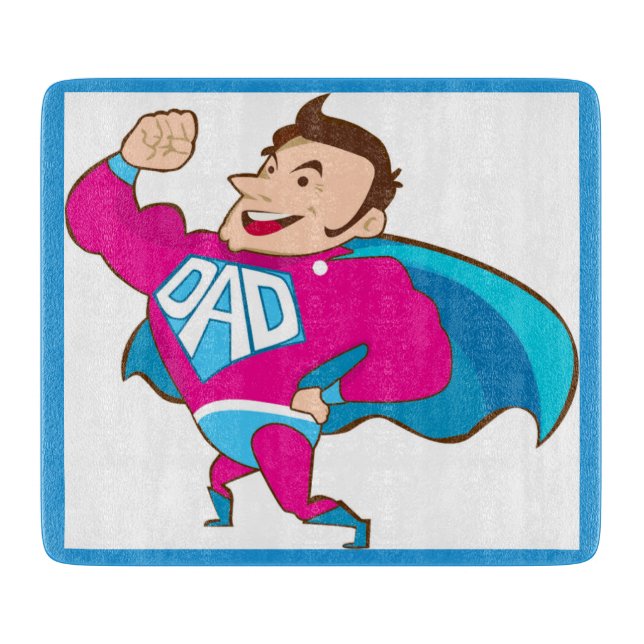 TABLA DE CORTAR SUPER DAD (Anverso)