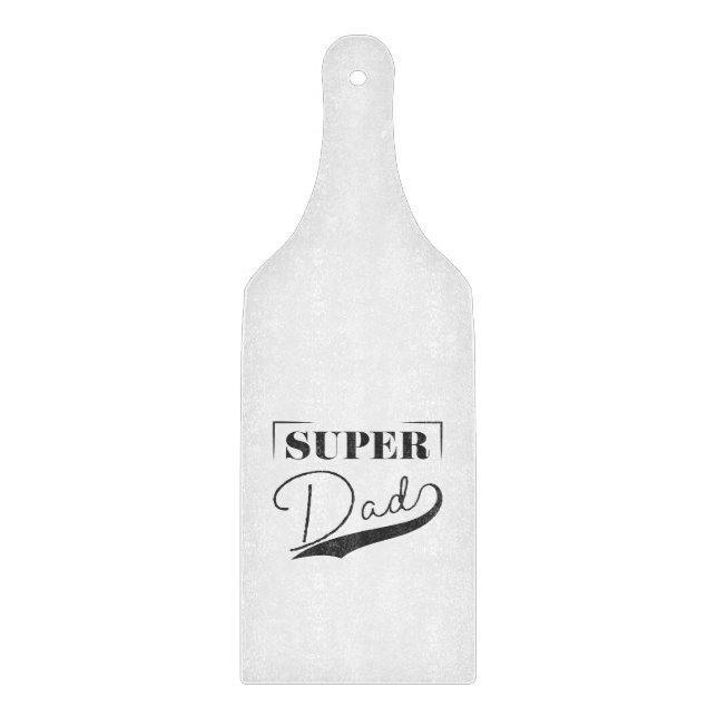 Tabla De Cortar Super Papá (Anverso)