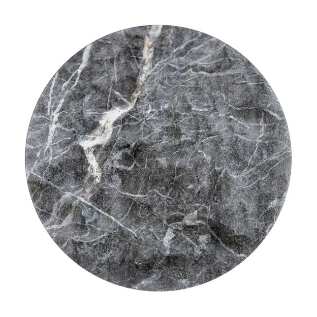 Tabla De Cortar Superficie de piedra blanca grisácea (Anverso)