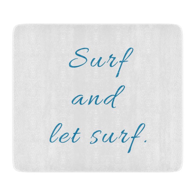 Tabla De Cortar Surf y Let Surf (Anverso)