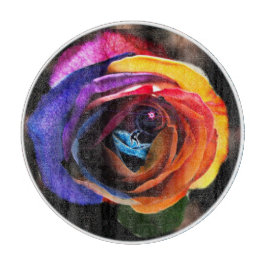 Tabla De Cortar Surfing the Rainbow Rosa