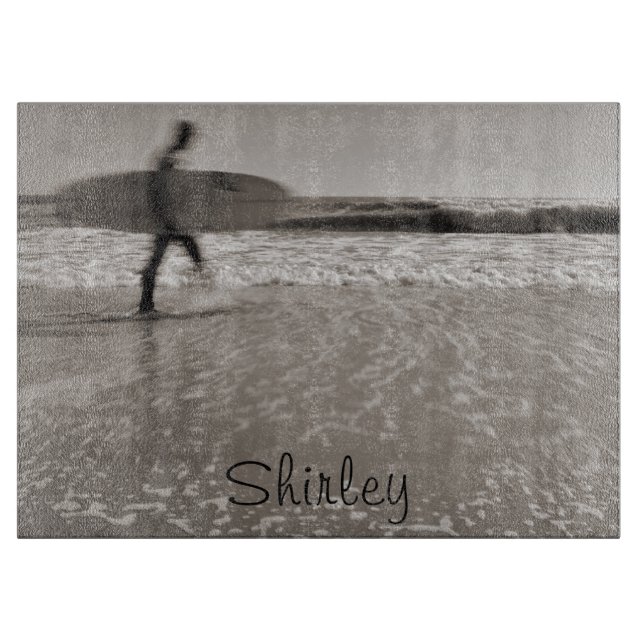 Tabla De Cortar Surfista de Shirley Taylor (Anverso)