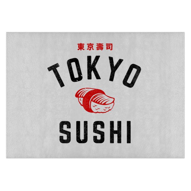 Tabla De Cortar Sushi de Tokio (Anverso)