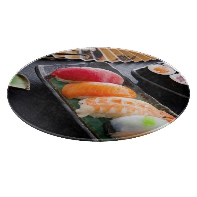 Tabla De Cortar Sushi y rollos (Borde)