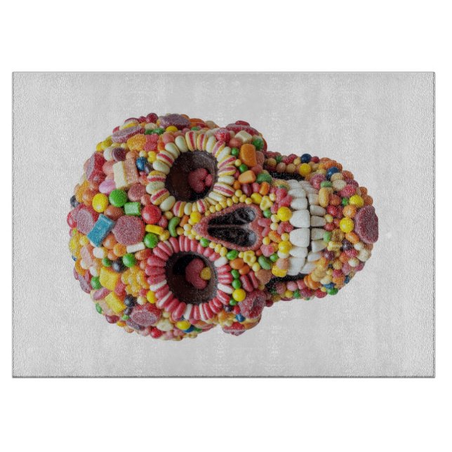 Tabla De Cortar Sweet Skull (Anverso)